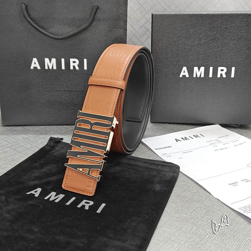 Amiri belt 38mmX90-125cm lb (20)
