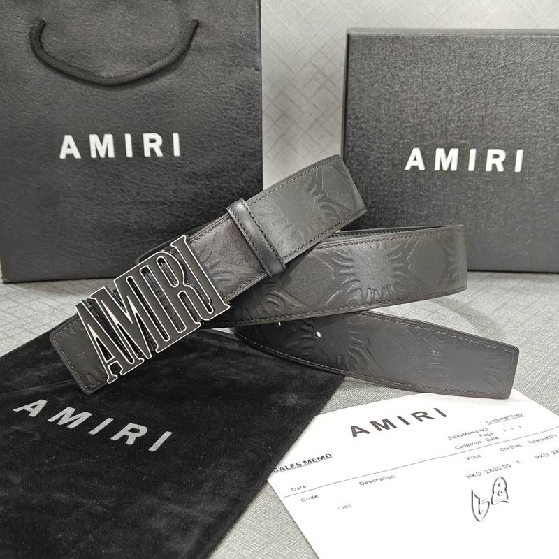 Amiri belt 38mmX90-125cm lb (22)