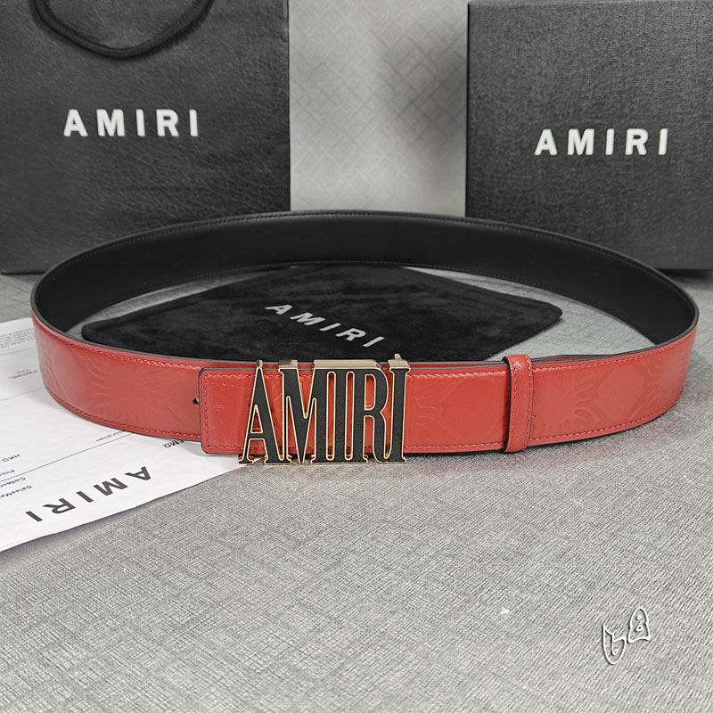 Amiri belt 38mmX90-125cm lb (24)