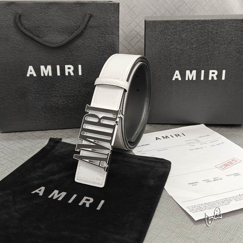 Amiri belt 38mmX90-125cm lb (29)