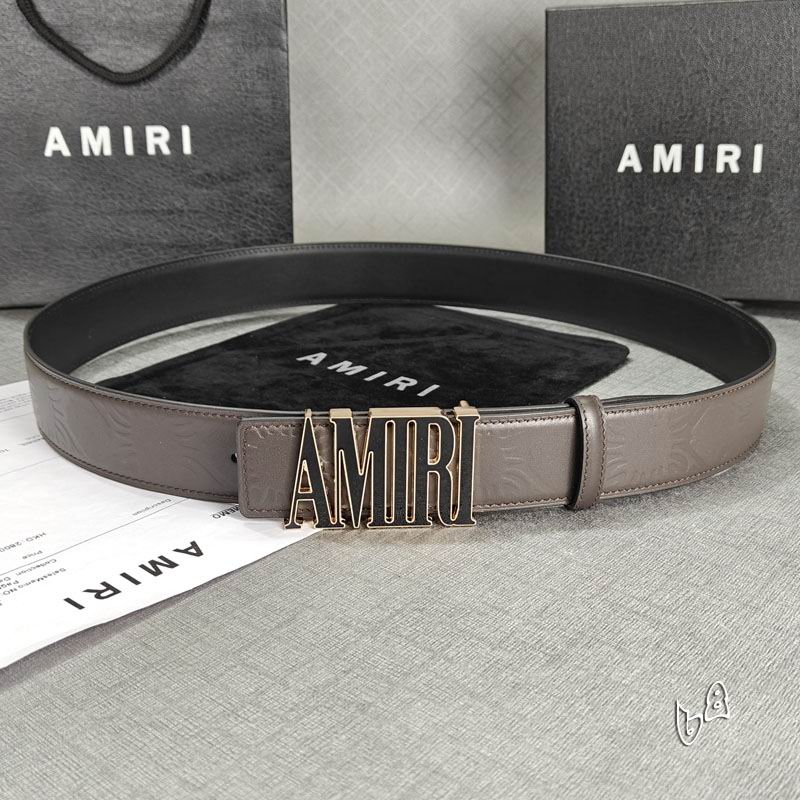 Amiri belt 38mmX90-125cm lb (30)