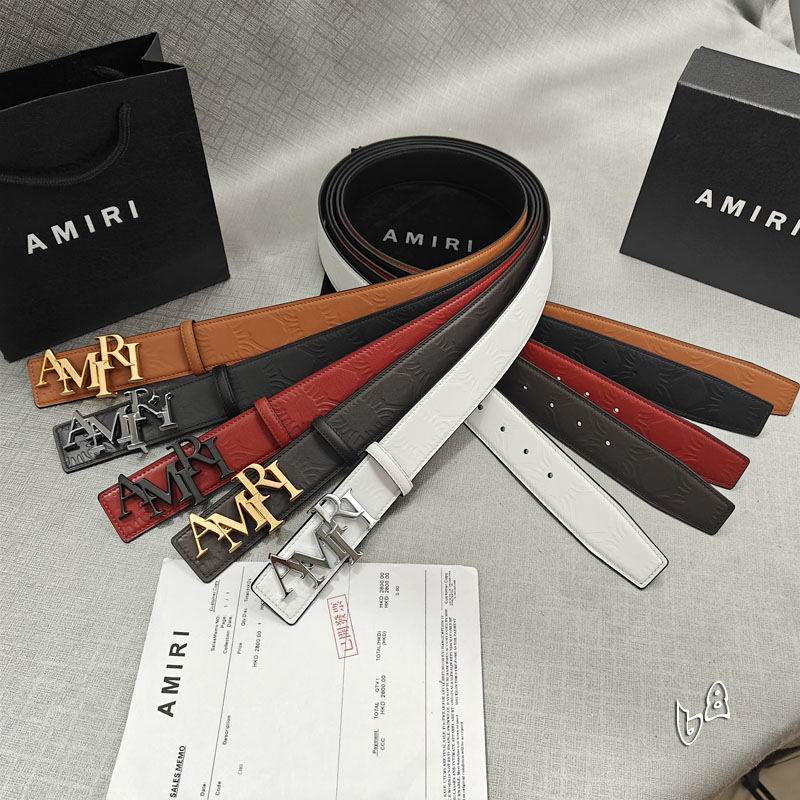 Amiri belt 38mmX90-125cm lb (50)