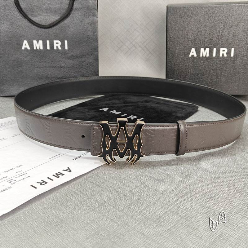 Amiri belt 38mmX90-125cm lb (57)