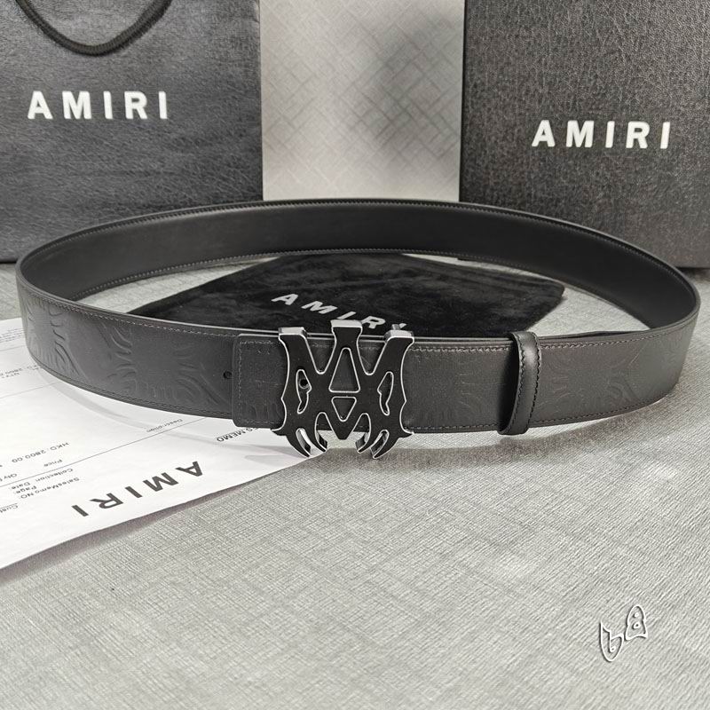 Amiri belt 38mmX90-125cm lb (60)