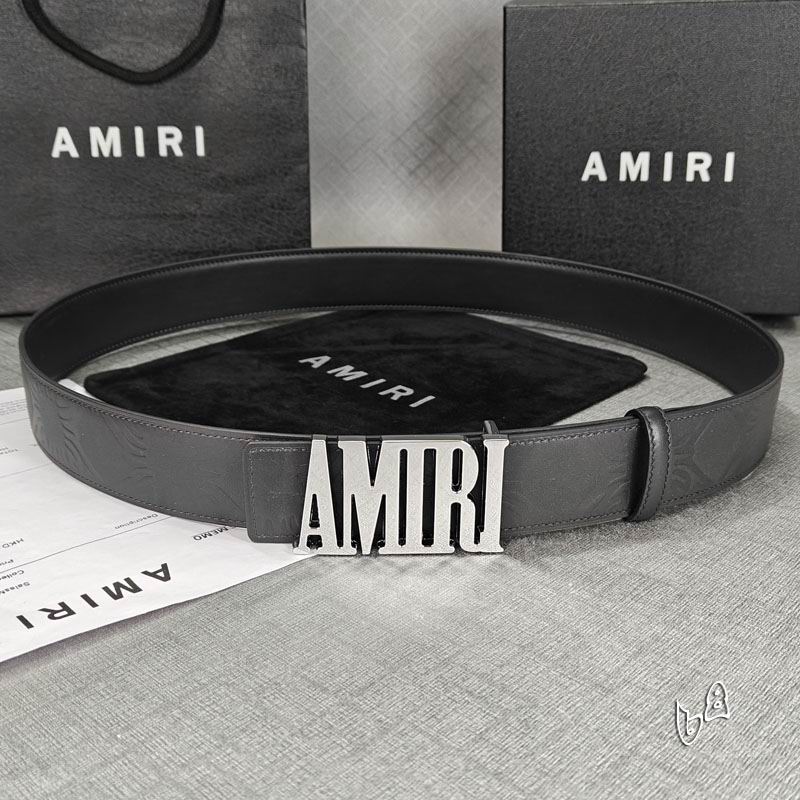 Amiri belt 38mmX90-125cm lb (74)