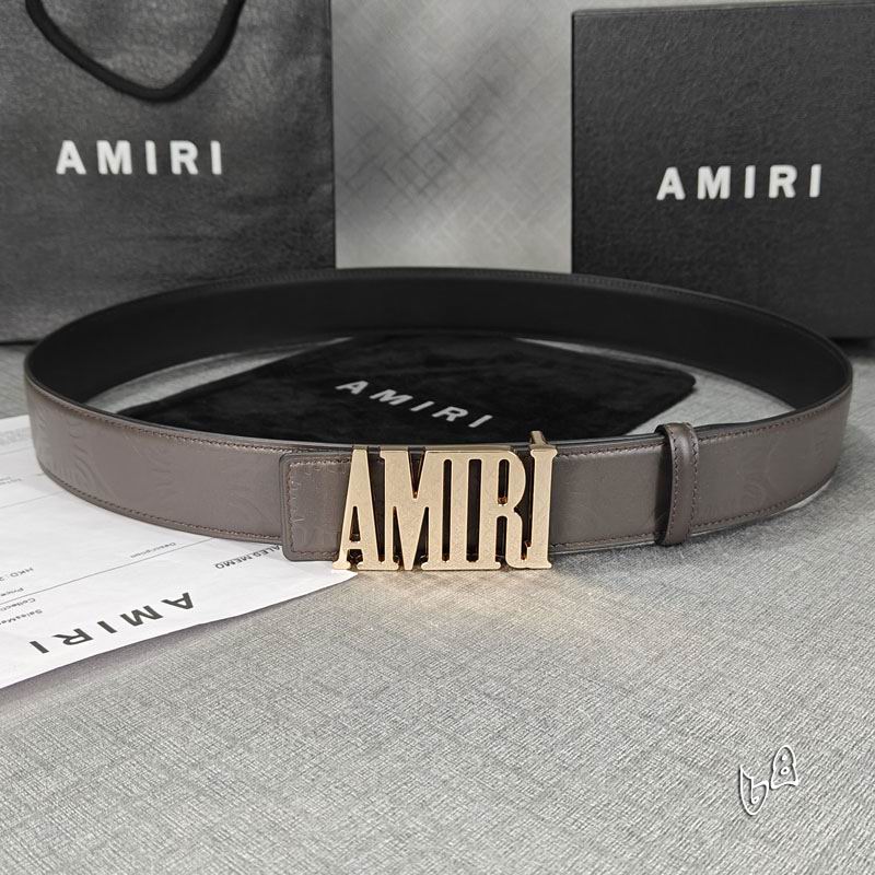Amiri belt 38mmX90-125cm lb (80)