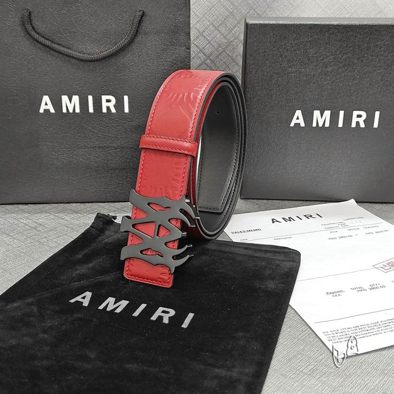 Amiri belt 38mmX90-125cm lb (9)