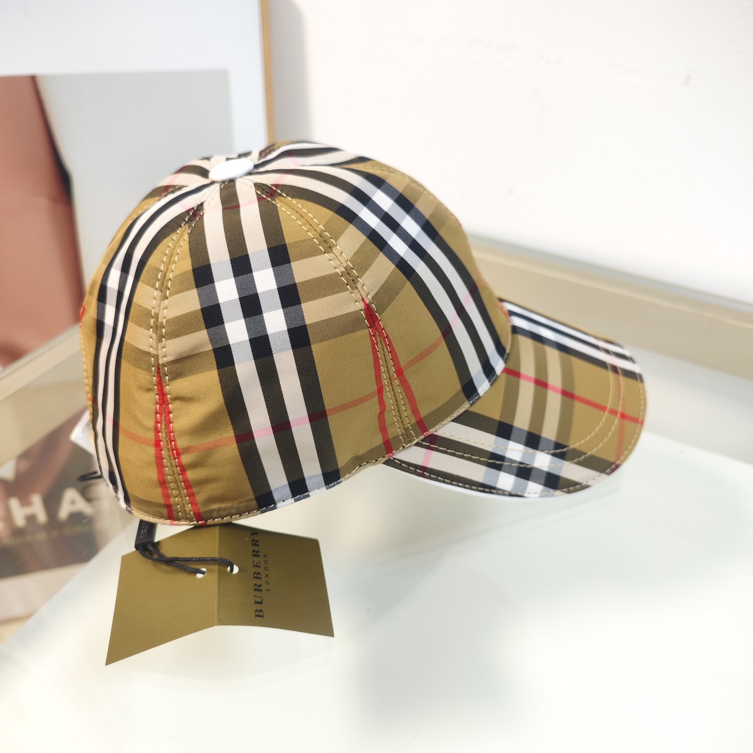 Burberry cap(高版本）dx (4)