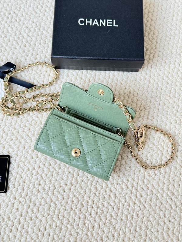 Chanel card bag 11.3X7 (35)
