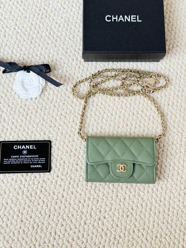 Chanel card bag 11.3X7 (37)