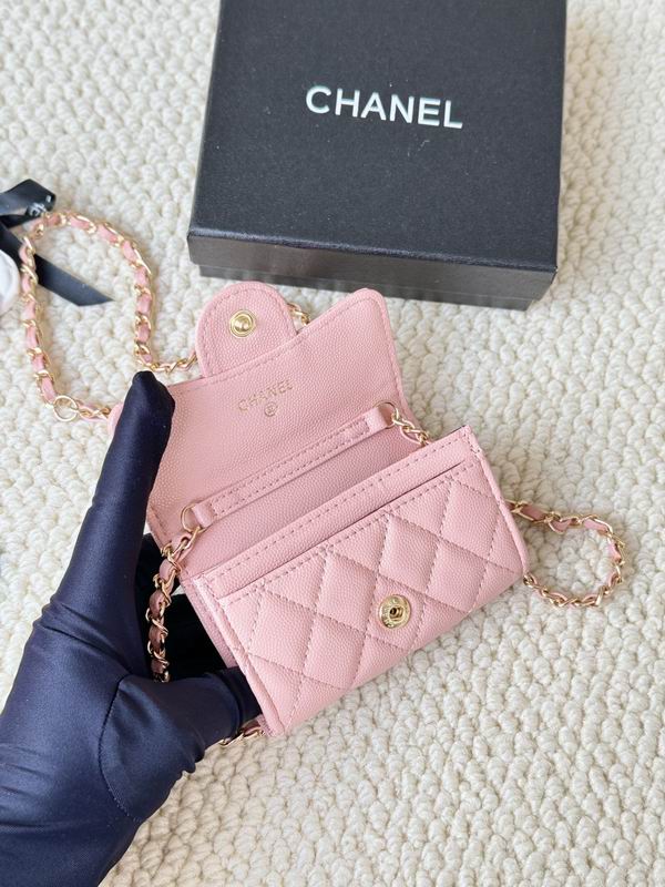 Chanel card bag 11.3X7 (39)