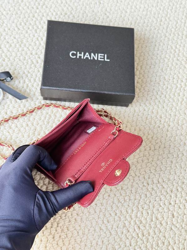 Chanel card bag 11.3X7 (46)