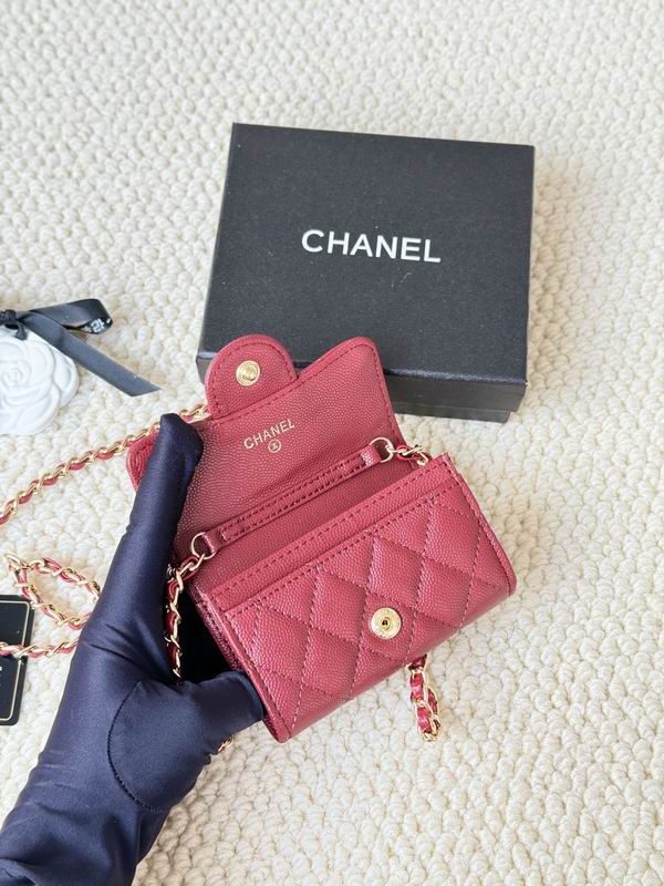 Chanel card bag 11.3X7 (47)