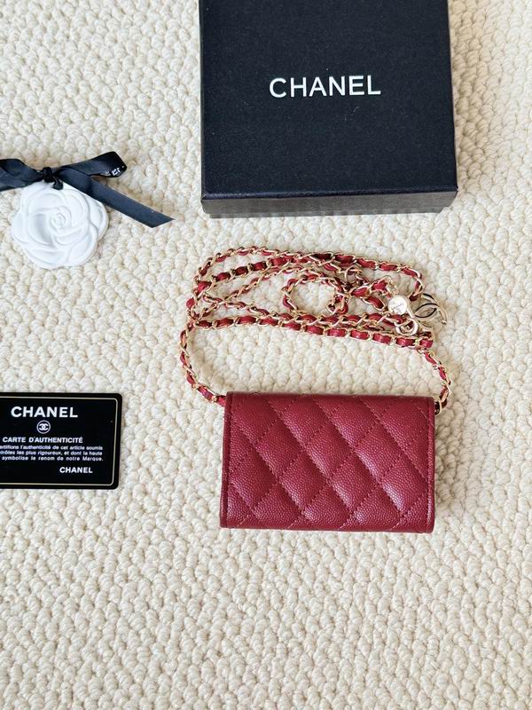Chanel card bag 11.3X7 (48)