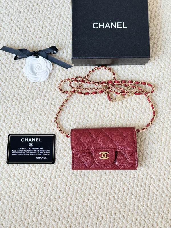 Chanel card bag 11.3X7 (49)