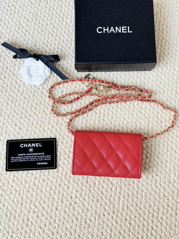 Chanel card bag 11.3X7 (63)