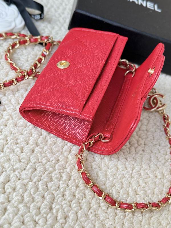 Chanel card bag 11.3X7 (64)