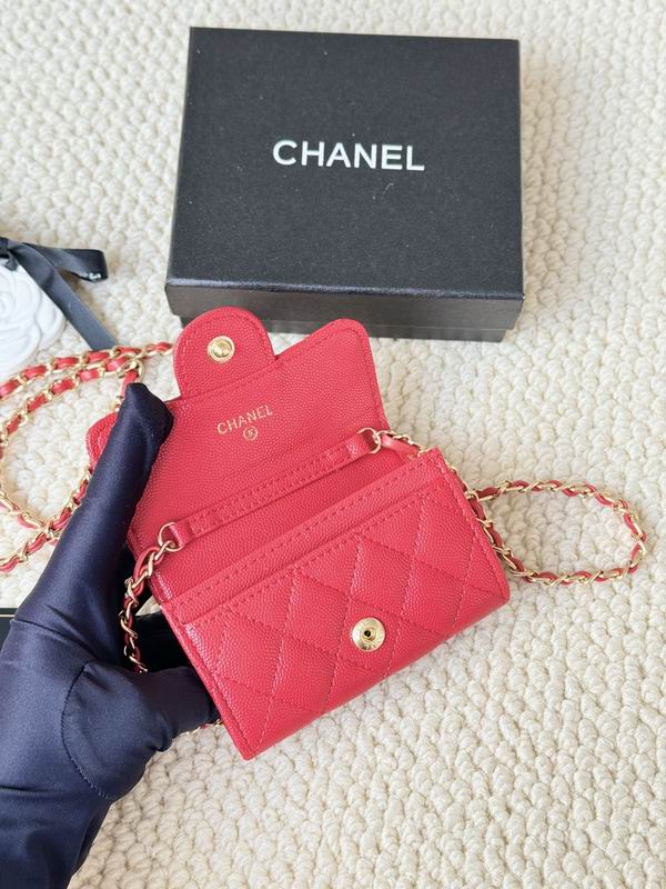 Chanel card bag 11.3X7 (65)