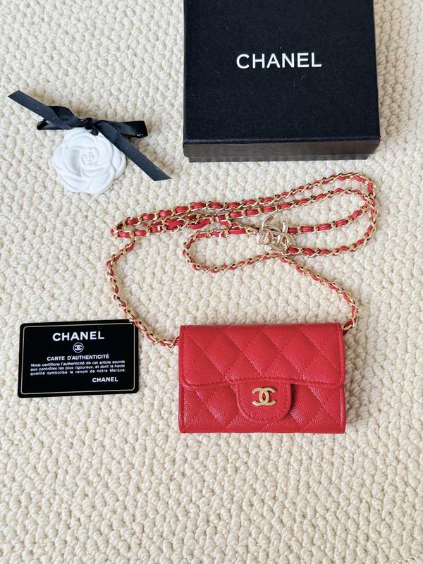 Chanel card bag 11.3X7 (67)