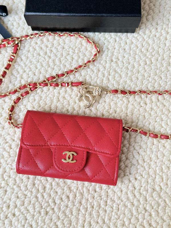 Chanel card bag 11.3X7 (68)
