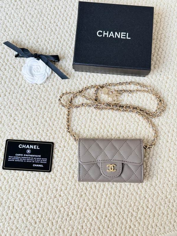 Chanel card bag 11.3X7 (73)