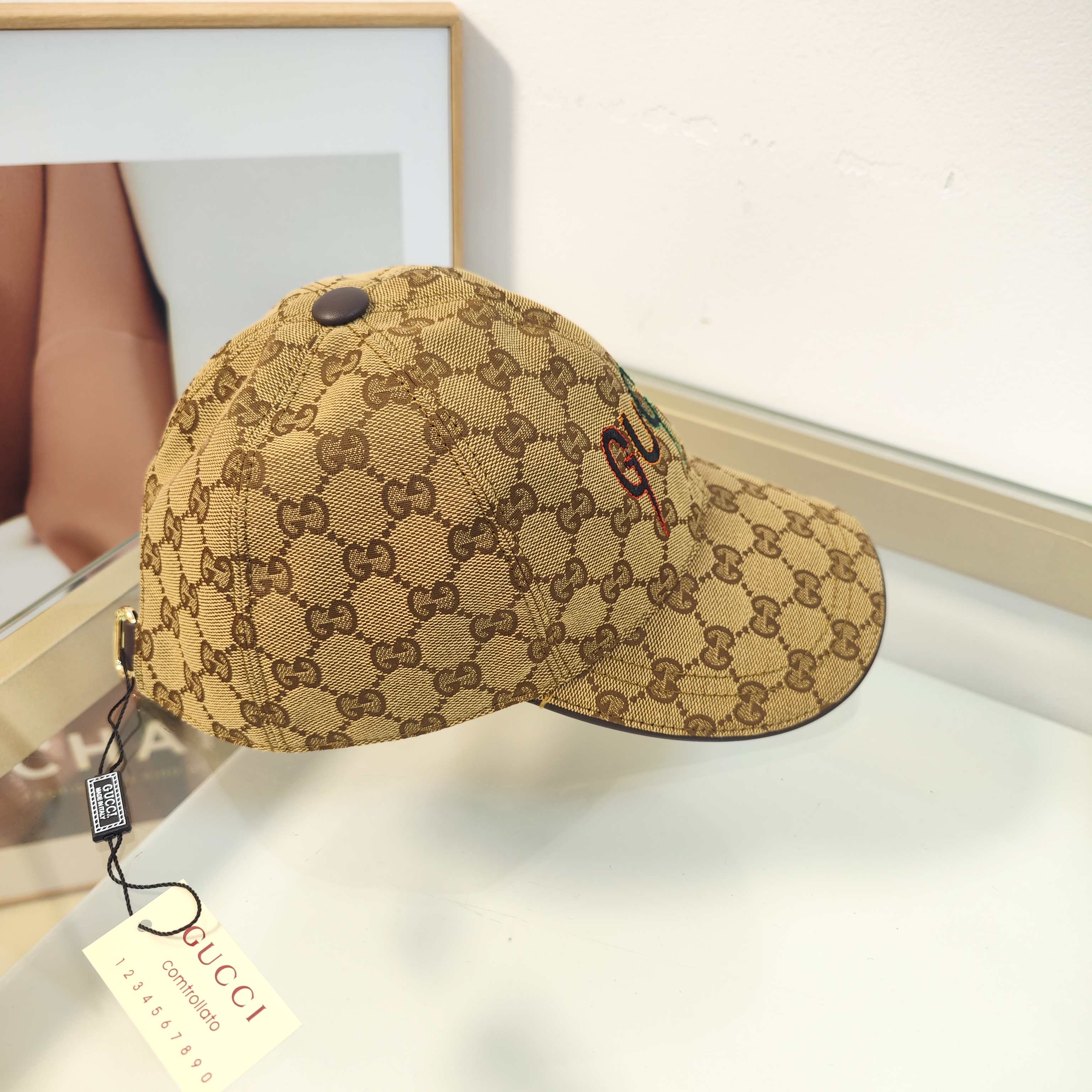 Gucci cap (高版本） dx (11)