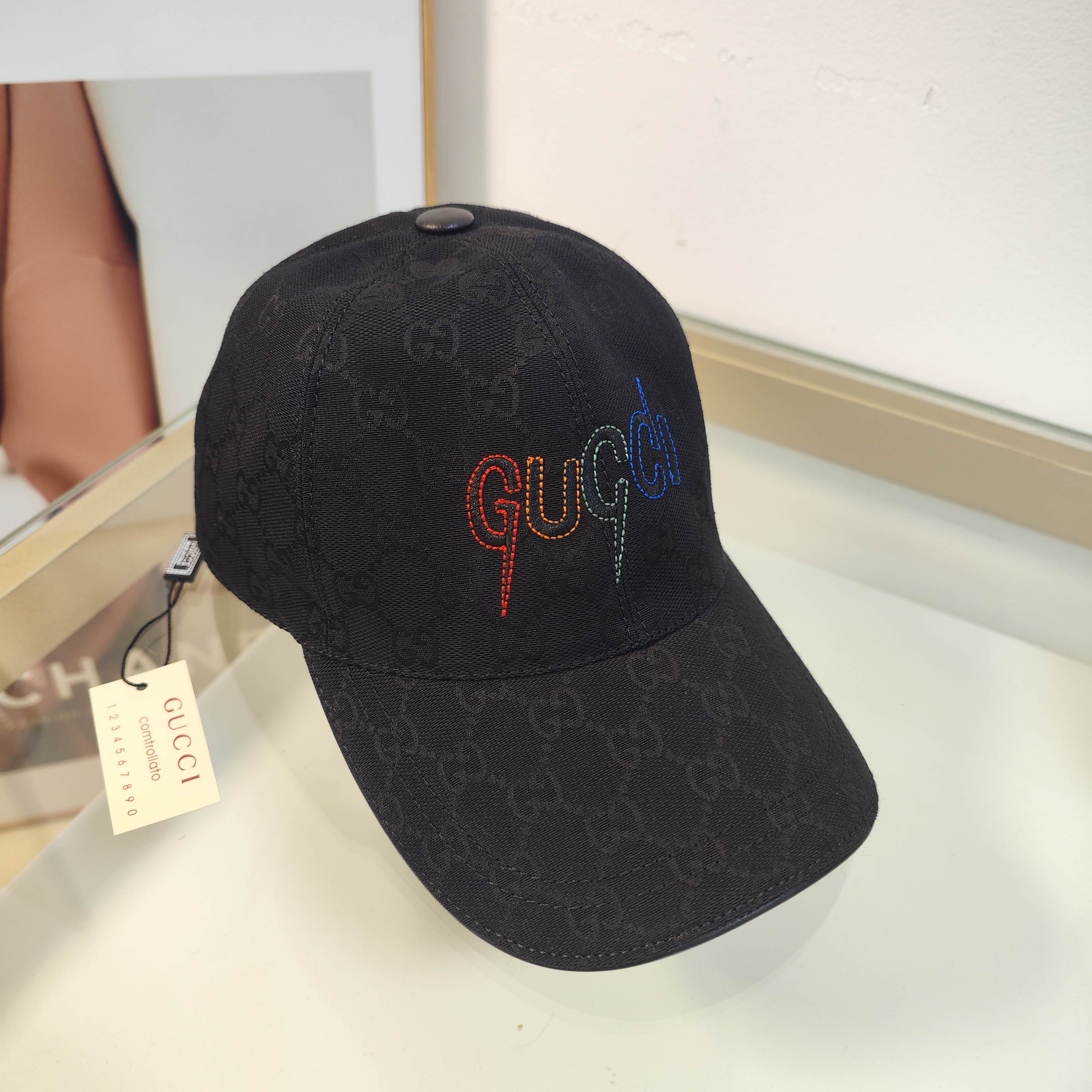 Gucci cap (高版本） dx (18)
