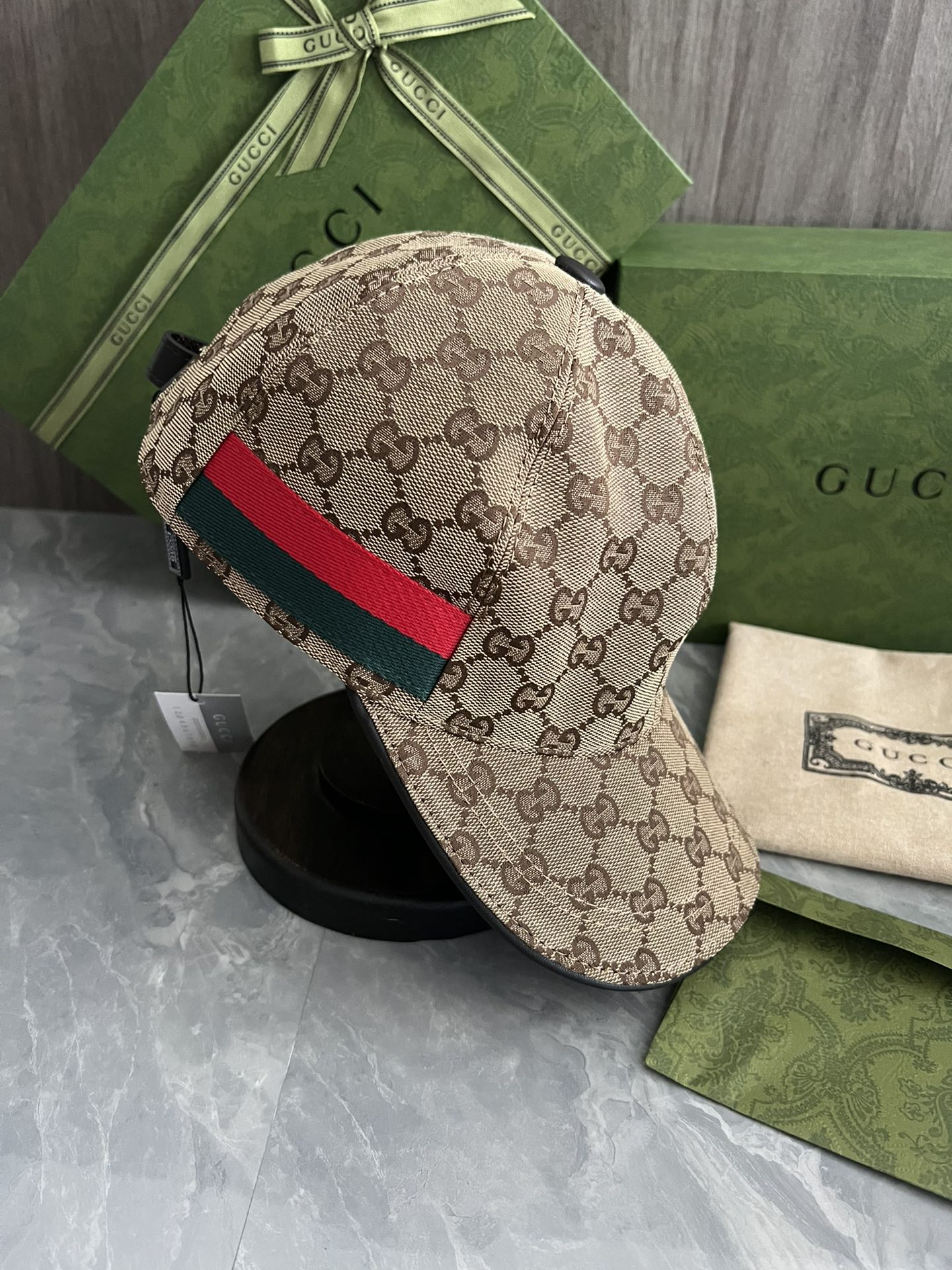 Gucci cap (高版本）dx (10)