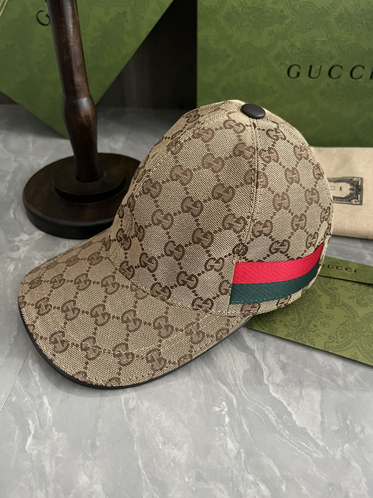 Gucci cap (高版本）dx (11)