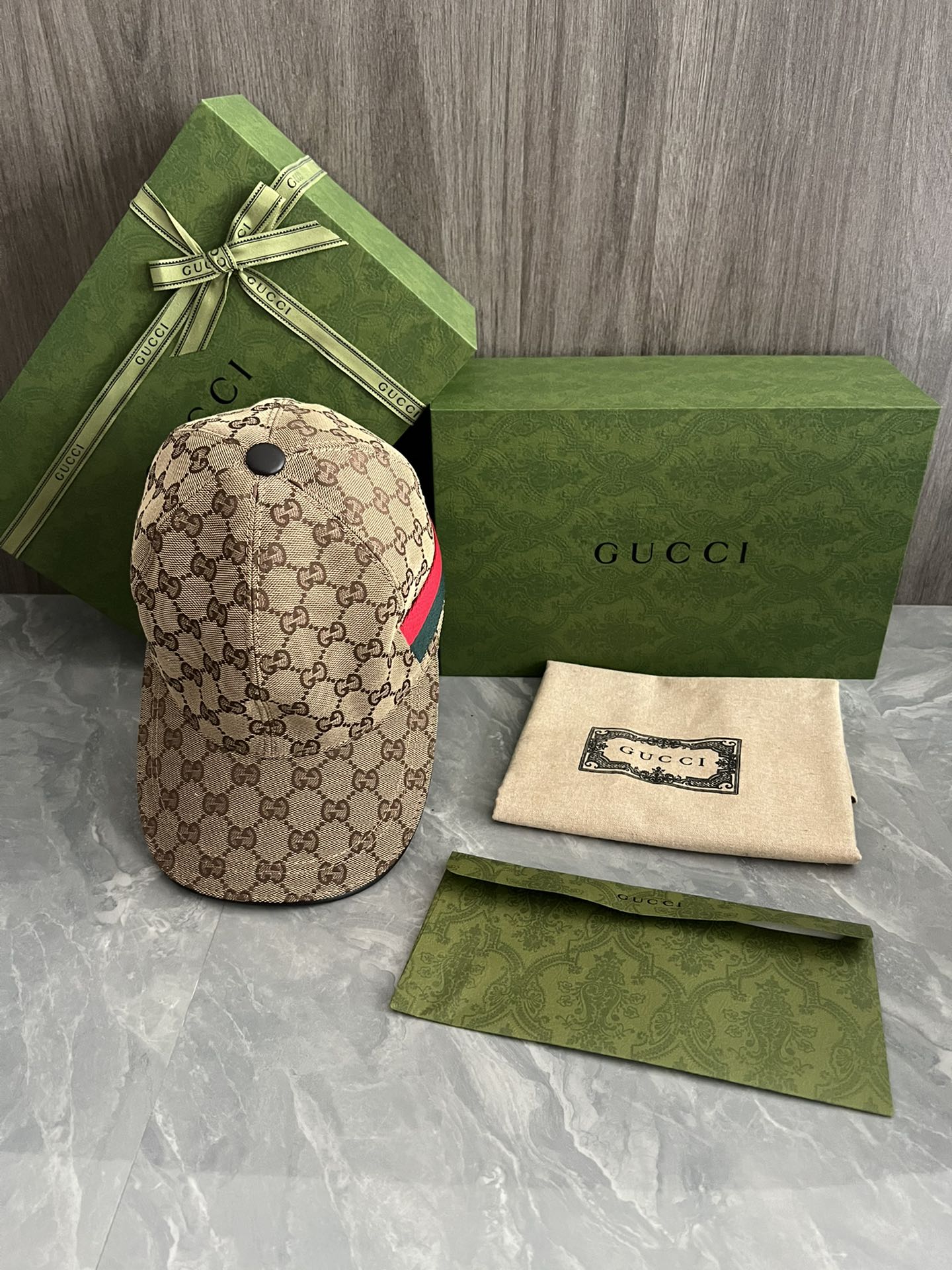 Gucci cap (高版本）dx (14)