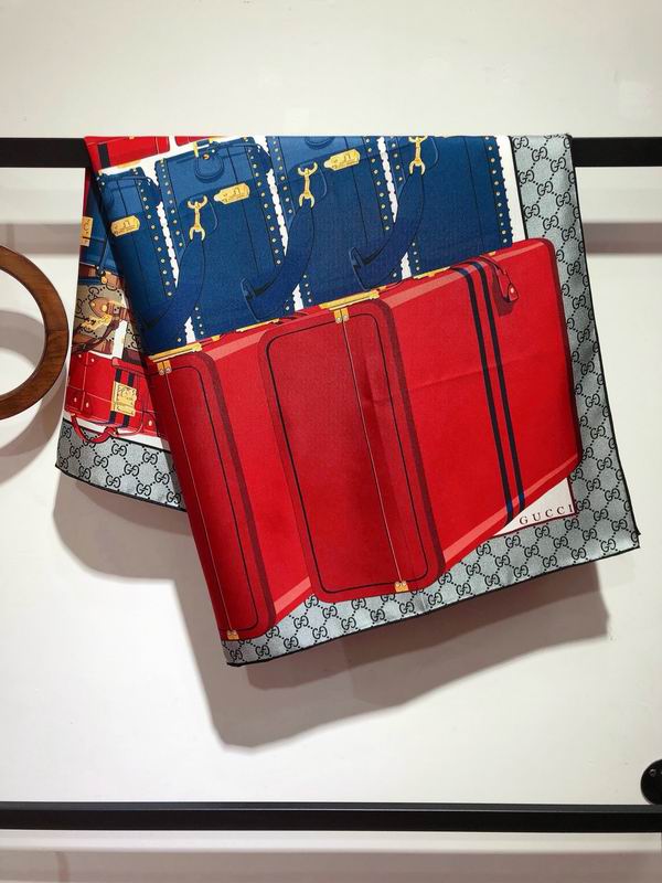 Gucci silk scarf 90X90cm E03 (12)