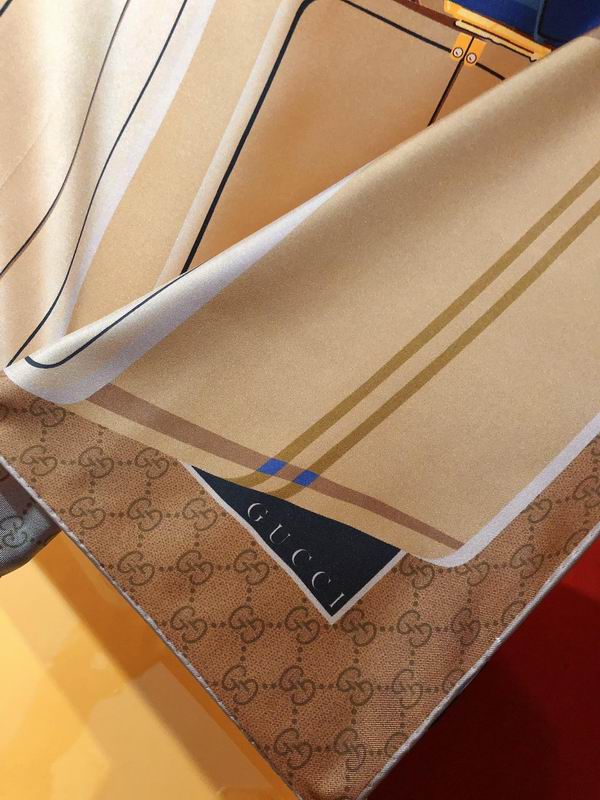 Gucci silk scarf 90X90cm E03 (3)