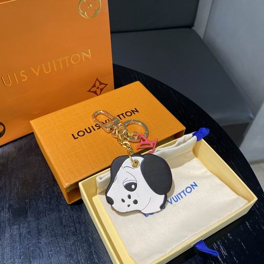 LV keyring 斑点狗头 12lyh01 (2)