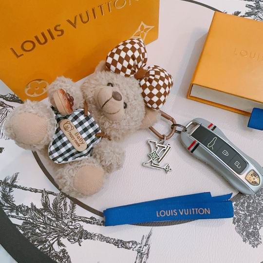LV keyring 格子小熊 01lyh07 (1)