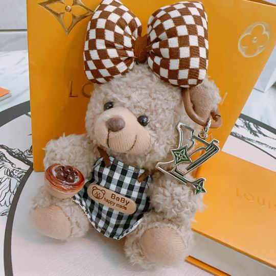 LV keyring 格子小熊 01lyh07 (2)