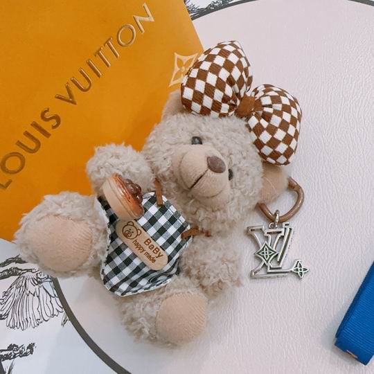 LV keyring 格子小熊 01lyh07 (3)