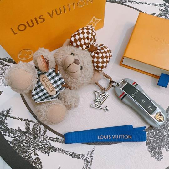 LV keyring 格子小熊 01lyh07 (4)