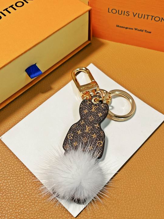 LV keyring 粉白鼬鼠 12lyh05 (7)