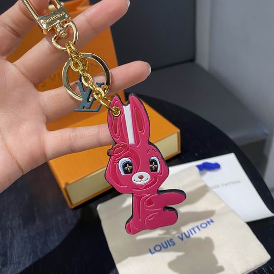 LV keyring 粉红兔子 12lyh02 (2)