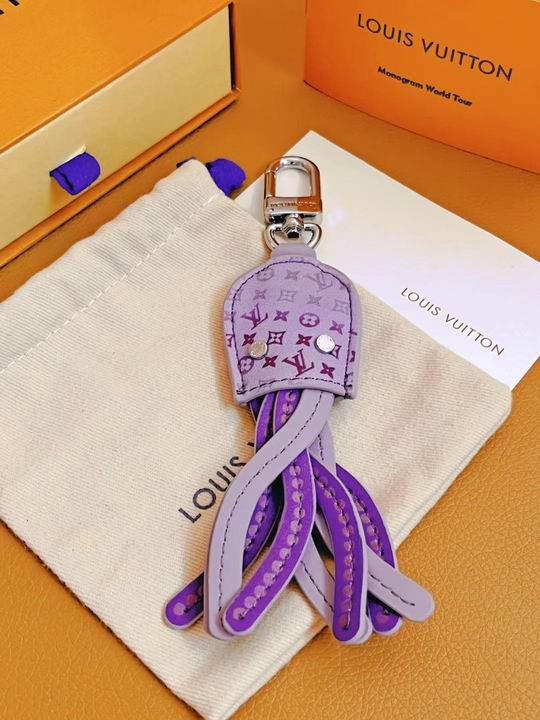 LV keyring 紫色乌贼 12lyh04 (4)