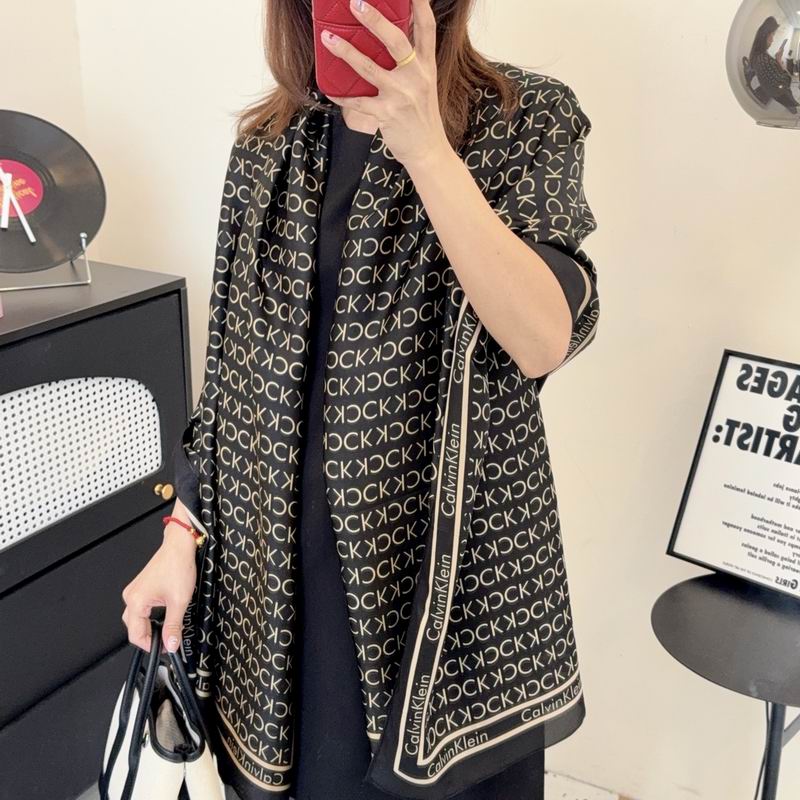 CK silk scarf 90-180cm E49 (14)