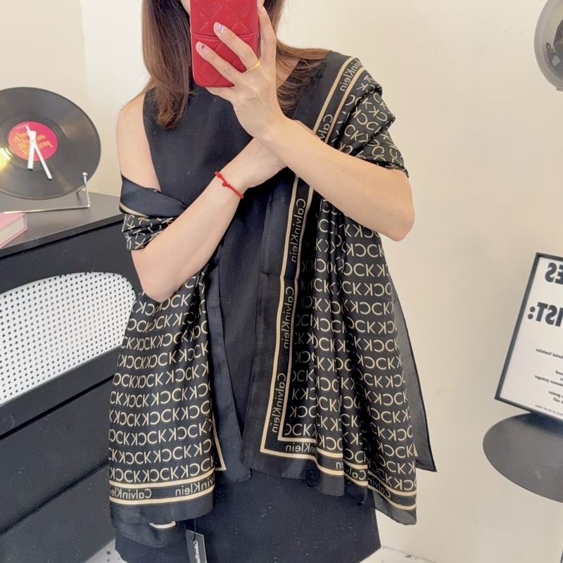 CK silk scarf 90-180cm E49 (15)
