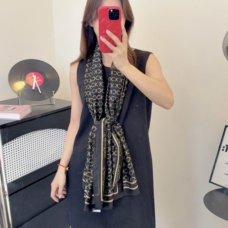 CK silk scarf 90-180cm E49 (16)