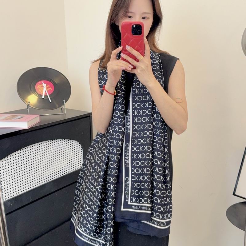 CK silk scarf 90-180cm E49 (2)