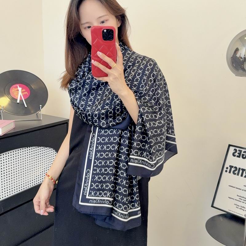 CK silk scarf 90-180cm E49 (3)