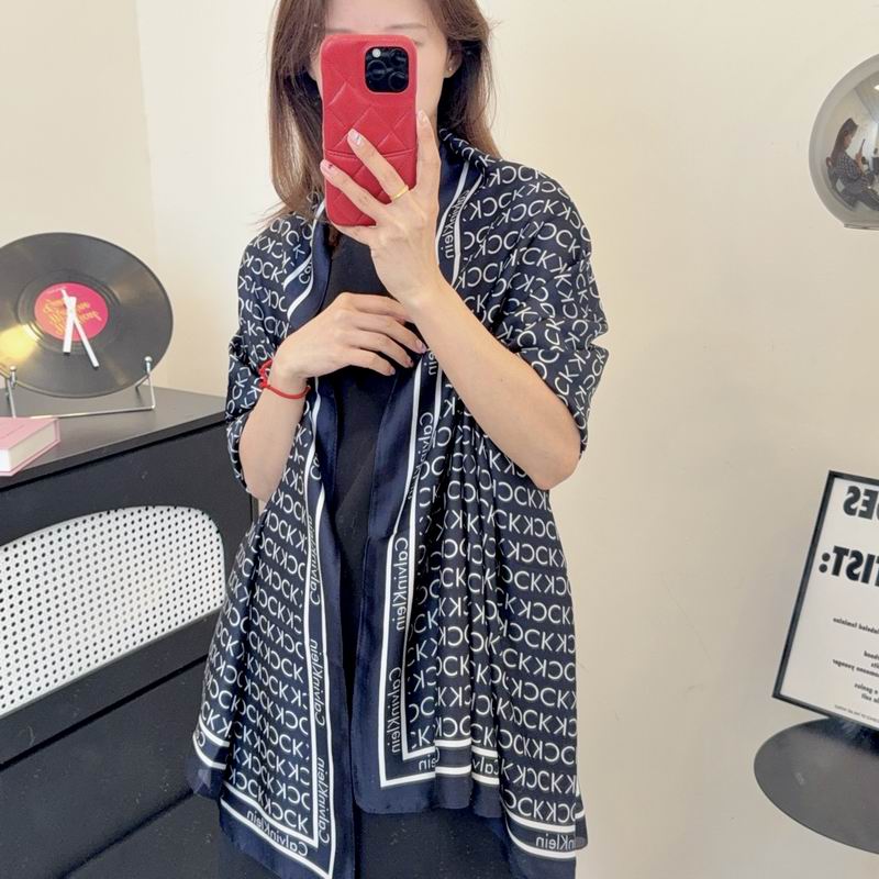 CK silk scarf 90-180cm E49 (4)