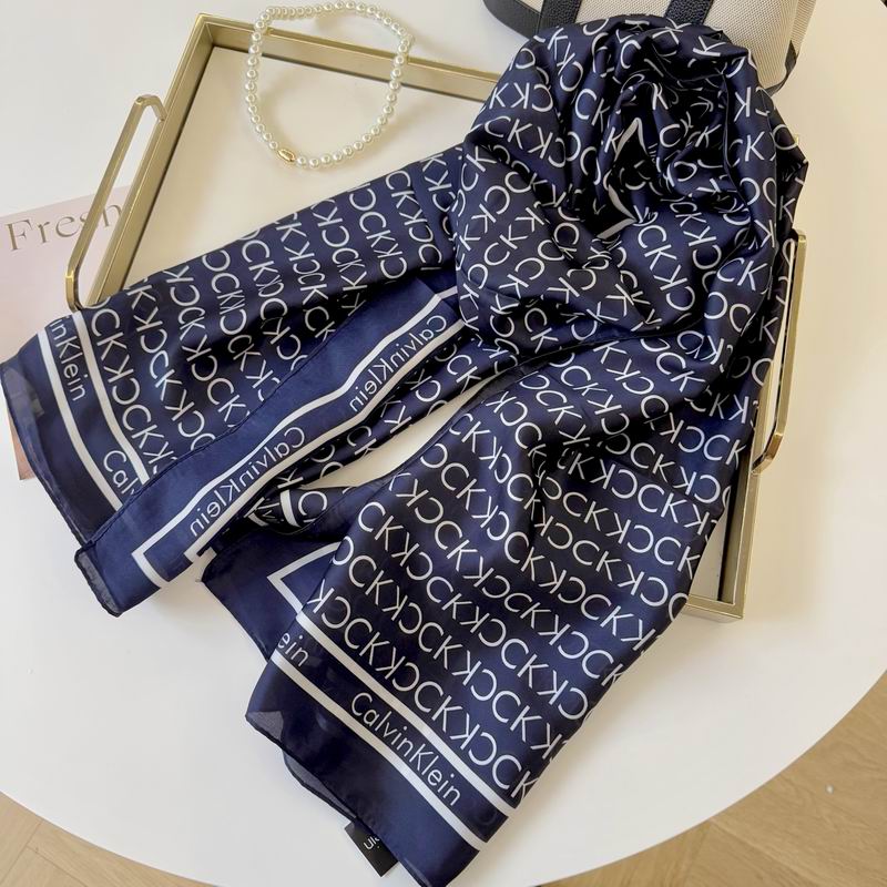 CK silk scarf 90-180cm E49 (5)