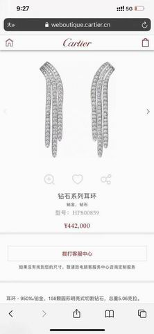 Cartier earring 01lyh101 (5)