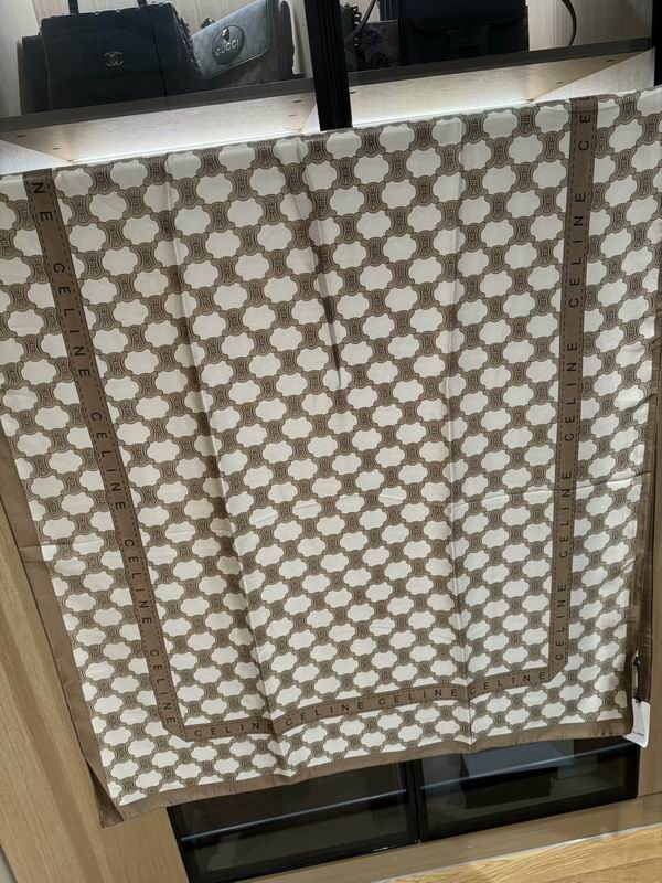 Celine silk scarf 180X90cm E27 (2)