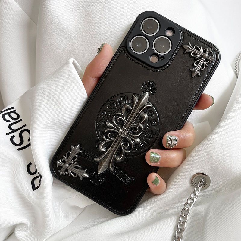 Chrome Hearts iphone 11-14pro max (2)
